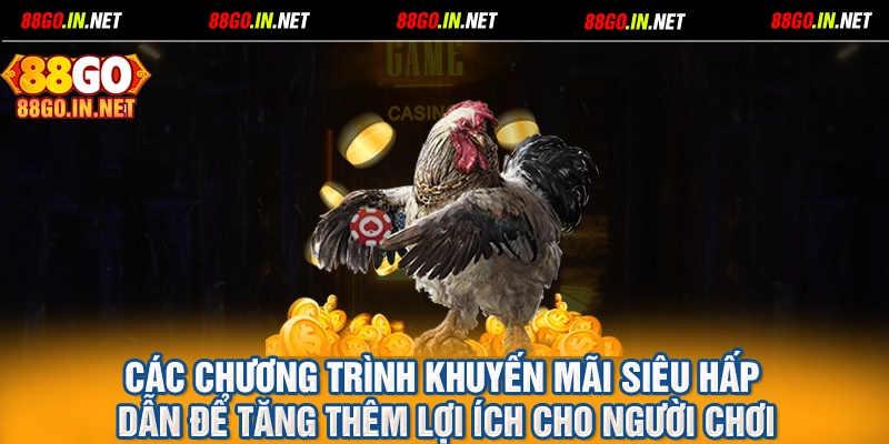 Các chương trình khuyến mãi siêu hấp dẫn để tăng thêm lợi ích cho người chơi